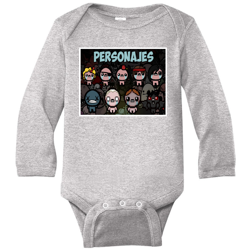 The Binding Of Isaac Long Sleeve Baby Bodysuit by dianasal | Artistshot