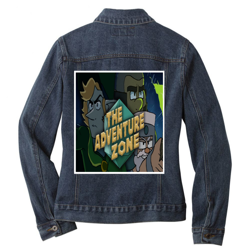 The Adventure Zone Ladies Denim Jacket by dianasal | Artistshot