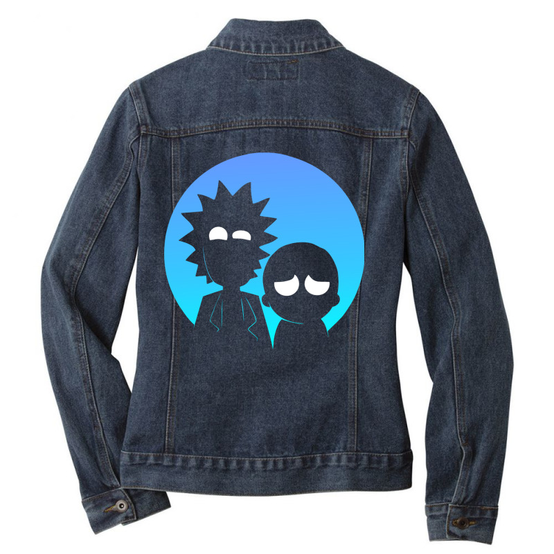 Zombie Movie Ladies Denim Jacket by dianasal | Artistshot