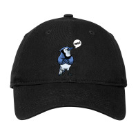 Blue Jay Bird T- Shirt Blue Jay Bird Cyanocitta Cristata T- Shirt (1) Adjustable Cap | Artistshot