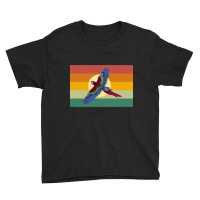 Vintage Animal Retro Macaw 88 Youth Tee | Artistshot