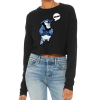 Blue Jay Bird T- Shirt Blue Jay Bird Cyanocitta Cristata T- Shirt Cropped Sweater | Artistshot