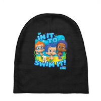 Kids Bubble Guppies In It To Swim It Baby Beanies | Artistshot