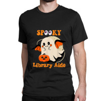 Funny Spooky Library Aide One Classic T-shirt | Artistshot