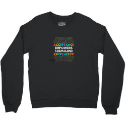 Text Message Incentive Acceptance Empowers T-Shirts Crewneck Sweatshirt | Artistshot