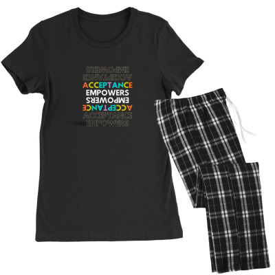 Text Message Incentive Acceptance Empowers T-shirts Women's Pajamas Set Designed By Arnaldo Da Silva Tagarro