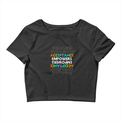 Text Message Incentive Acceptance Empowers T-shirts Crop Top Designed By Arnaldo Da Silva Tagarro