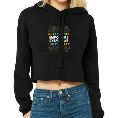 Text Message Incentive Acceptance Empowers T-shirts Cropped Hoodie Designed By Arnaldo Da Silva Tagarro