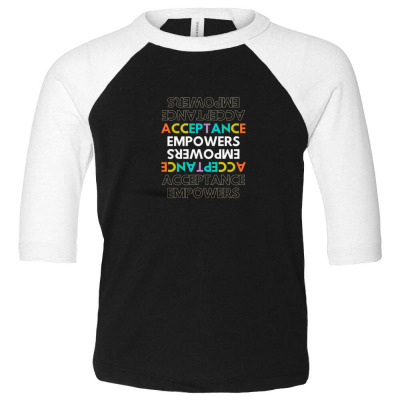 Text Message Incentive Acceptance Empowers T-shirts Toddler 3/4 Sleeve Tee Designed By Arnaldo Da Silva Tagarro