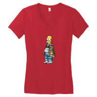 Homer Army Women's V-neck T-shirt | Artistshot