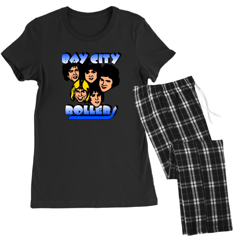 Bay City Rollers Group Portrait Women's Pajamas Set by cm-arts | Artistshot