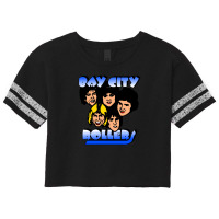 Bay City Rollers Group Portrait Scorecard Crop Tee | Artistshot