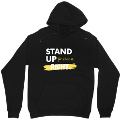 Text Message Incentive Stand Up for What is Right T-Shirts Unisex Hoodie | Artistshot