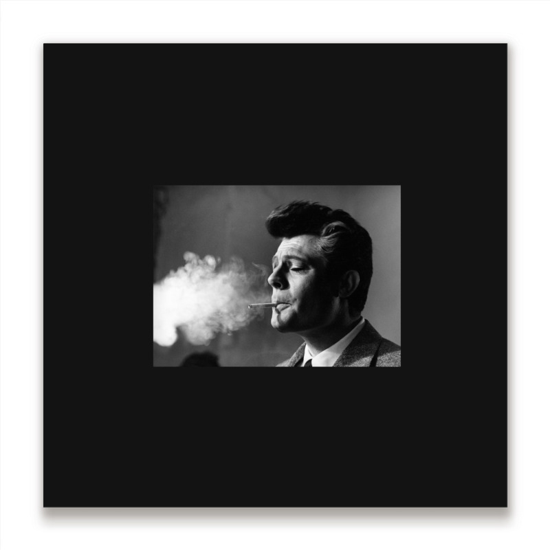 Marcello Mastroianni Gift Metal Print Square | Artistshot