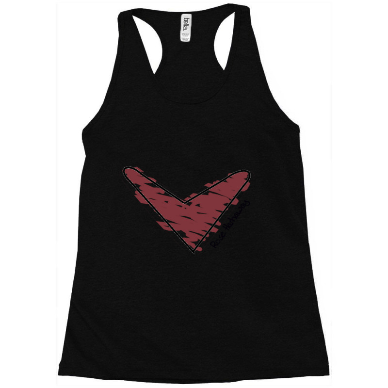 Rose Hathaway Heart Racerback Tank by cm-arts | Artistshot