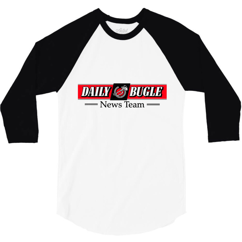 Daily Bugle News Team Essential 3/4 Sleeve Shirt | Artistshot