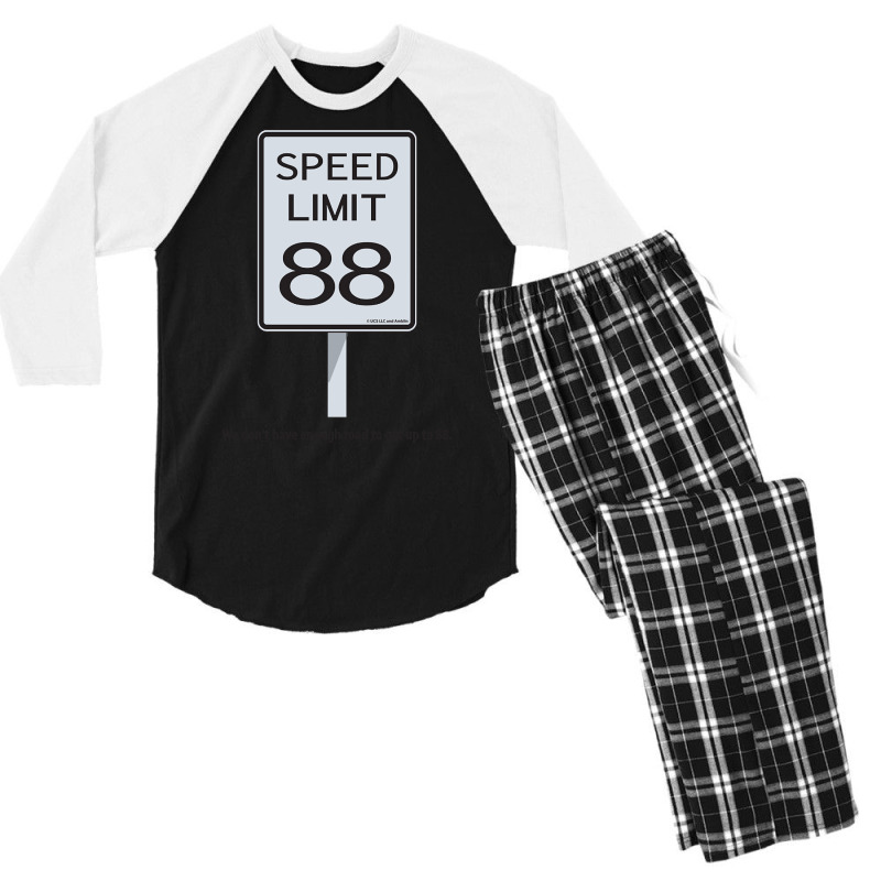 We Don't Have Enough Road To Get Up To 88 Men's 3/4 Sleeve Pajama Set | Artistshot