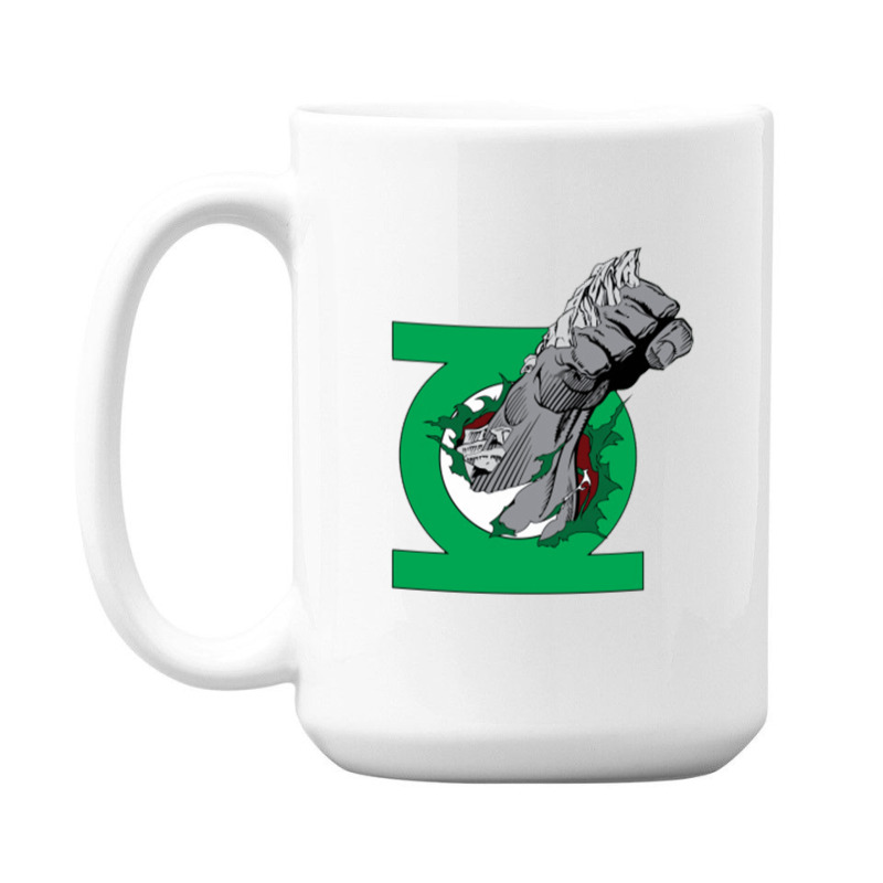 Doomsday Green Lantern,super Hero 15 Oz Coffee Mug | Artistshot