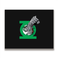 Doomsday Green Lantern,super Hero Metal Print Horizontal | Artistshot