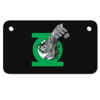 Doomsday Green Lantern,super Hero Motorcycle License Plate | Artistshot