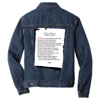 William Shakespeare's Sonnet 88 Men Denim Jacket | Artistshot