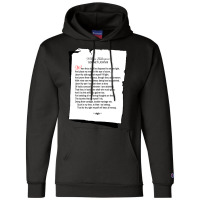 William Shakespeare's Sonnet 88 Champion Hoodie | Artistshot