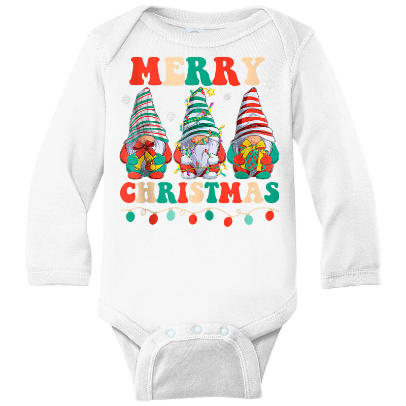 Gnome Xmas Light Pajamas Merry Christmas Matching Group Tank Top Long Sleeve Baby Bodysuit by qozhytyzhyshy | Artistshot