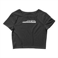 Car Silhouette   For 1960 Rambler Classic Station Wagon Crop Top | Artistshot