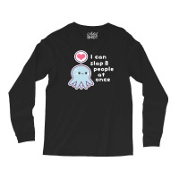 Funny Slapping Octopus Gift Long Sleeve Shirts | Artistshot