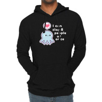 Funny Slapping Octopus Gift Lightweight Hoodie | Artistshot