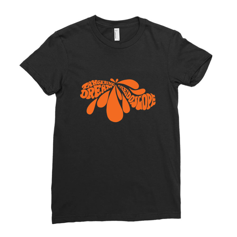 Kaleidoscope Tangerine Dream Ladies Fitted T-Shirt by MikaelaLynnHolbrook | Artistshot