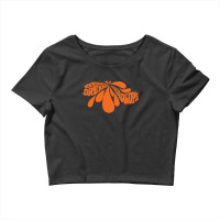 Kaleidoscope Tangerine Dream Crop Top | Artistshot