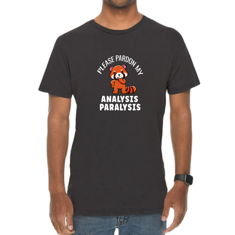 Board Gamer Please Pardon My Analysis Paralysis Ap Prone Board Gaming  Vintage T-Shirt by BrettHaralson | Artistshot