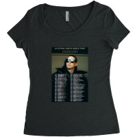 Ultima World Tour 2022 Full Locations And Dates Women's Triblend Scoop T-shirt | Artistshot