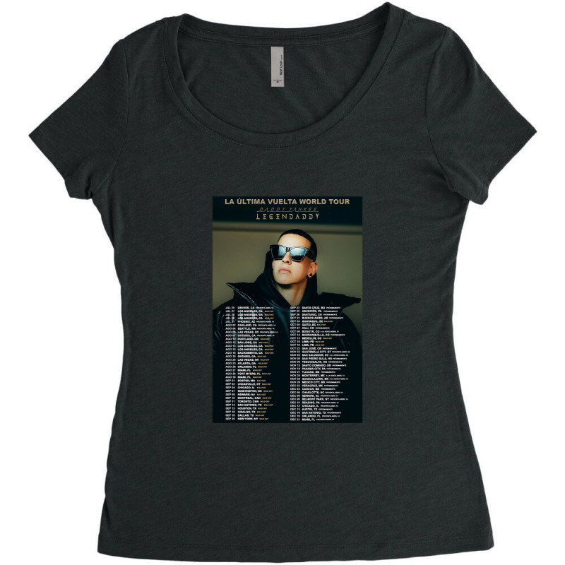 Ultima World Tour 2022 Full Locations And Dates Women's Triblend Scoop T-shirt by DavidDurbin | Artistshot