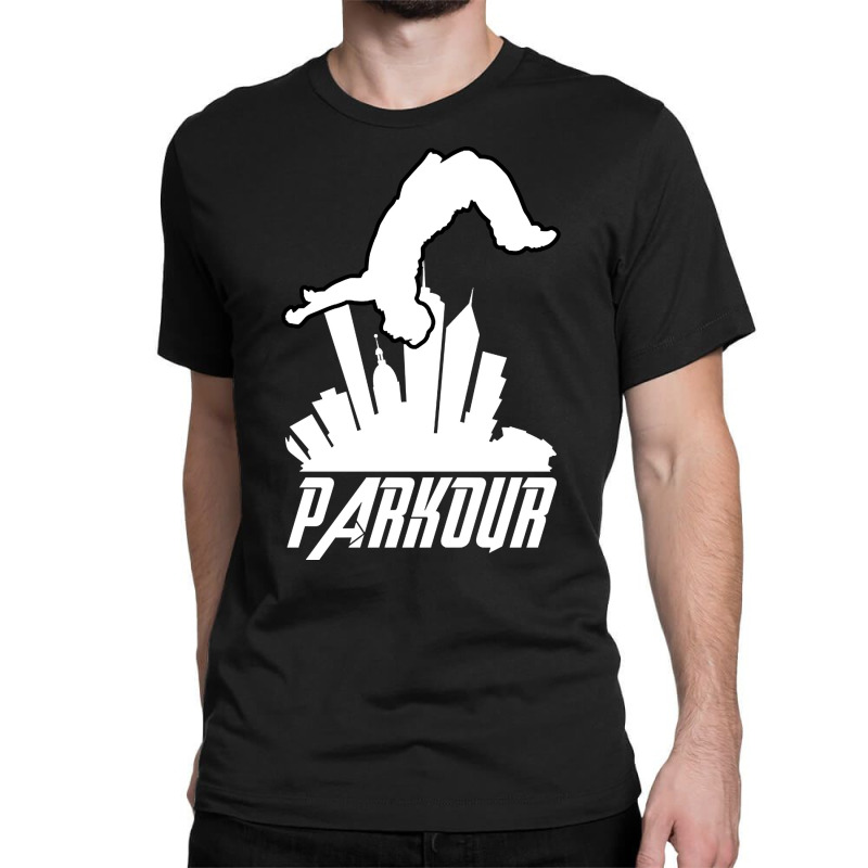 Parkour Freerunner Parkour Runner Parcour Classic T-shirt by atereabag | Artistshot