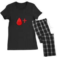 Blood Donor T-shirtsave Lives Donate Blood Proud Blood Donor Gift T-sh Women's Pajamas Set | Artistshot