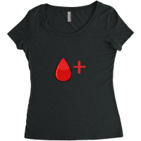 Blood Donor T-shirtsave Lives Donate Blood Proud Blood Donor Gift T-sh Women's Triblend Scoop T-shirt | Artistshot