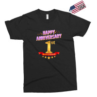 Happy 1st Anniversary Exclusive T-shirt | Artistshot