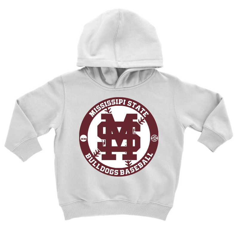 Mississippi State Baseball Toddler Hoodie by cm-arts | Artistshot