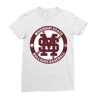 Mississippi State Baseball Ladies Fitted T-shirt | Artistshot