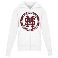 Mississippi State Baseball Youth Zipper Hoodie | Artistshot