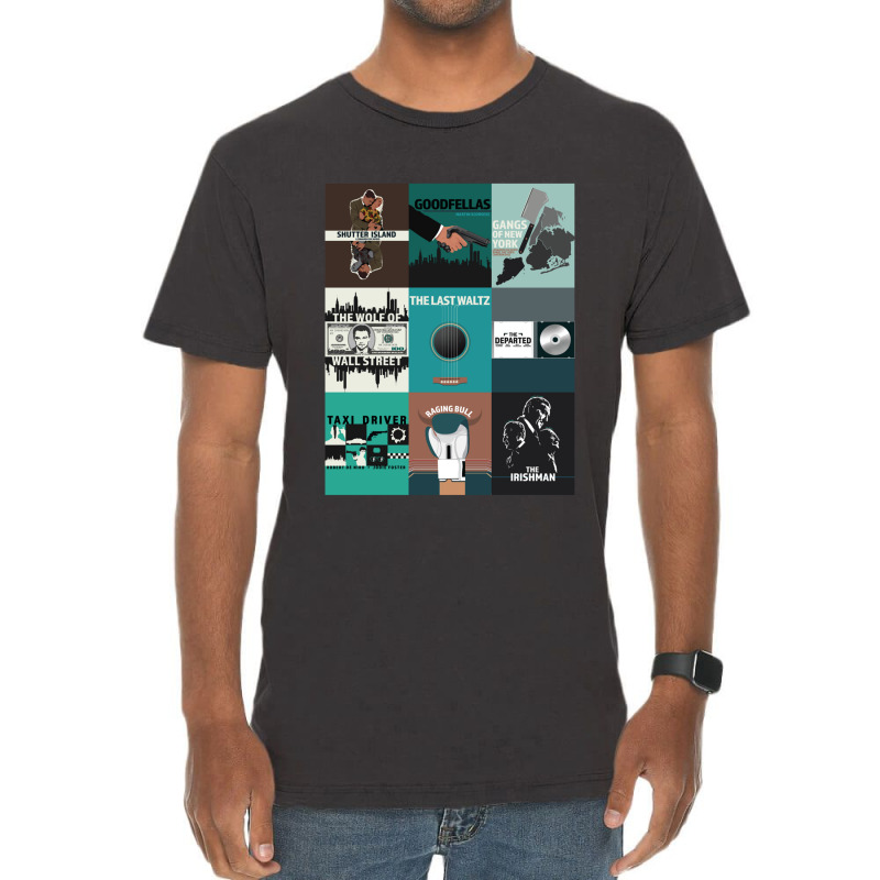 Martin Scorsese Classic Films Movie Art Gift Vintage T-Shirt by AaronFosterJr. | Artistshot