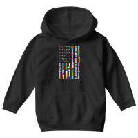 National Hispanic Heritage Month Celebration Latin Flags T Shirt Youth Hoodie | Artistshot