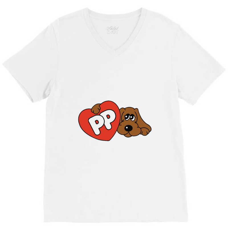 Pound Puppies V-neck Tee | Artistshot