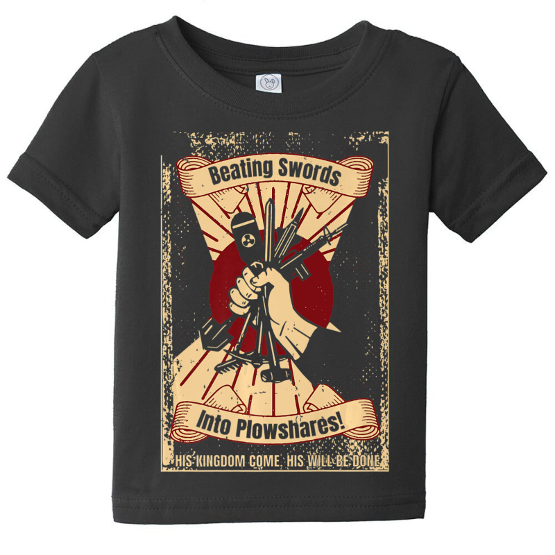 Beating Swords Into Plowshares Baby Tee by cm-arts | Artistshot