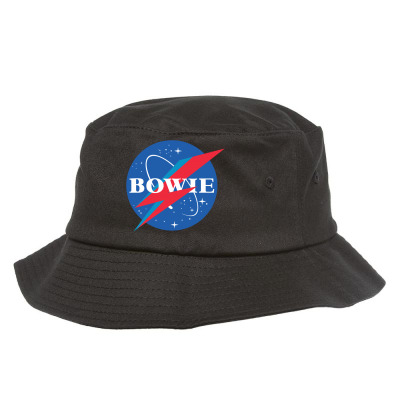 Bowie Nasa Parody Bucket Hat Designed By Toweroflandrose