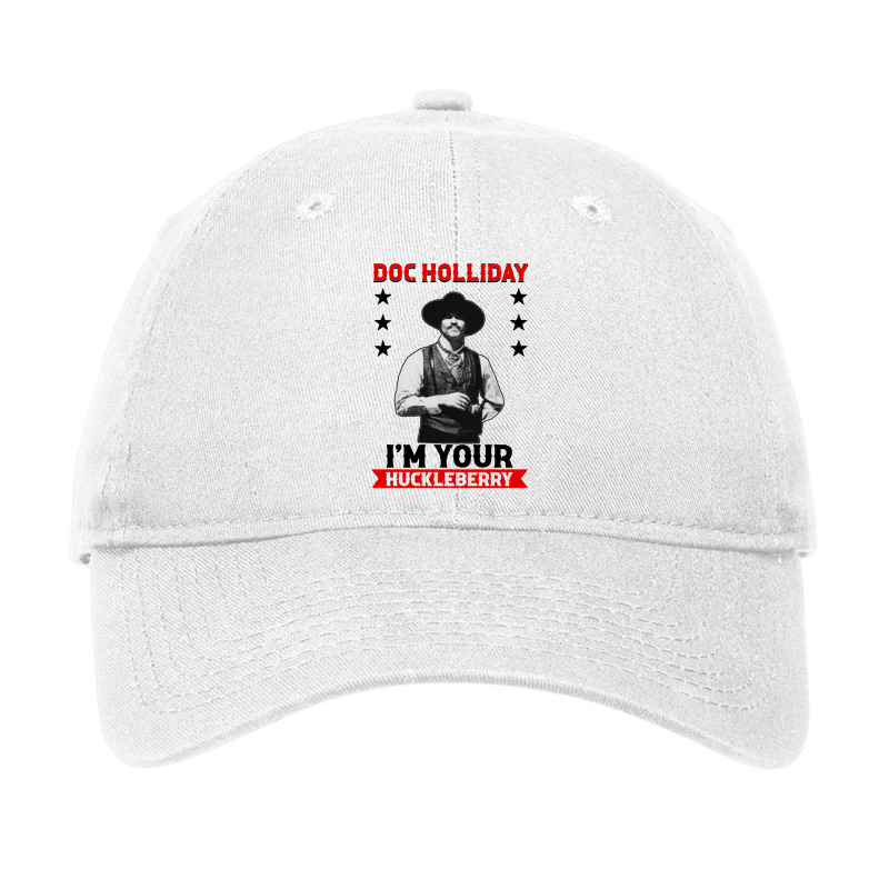 I'm Your Huckleberry Doc Holliday Adjustable Cap by Saprol Tees | Artistshot