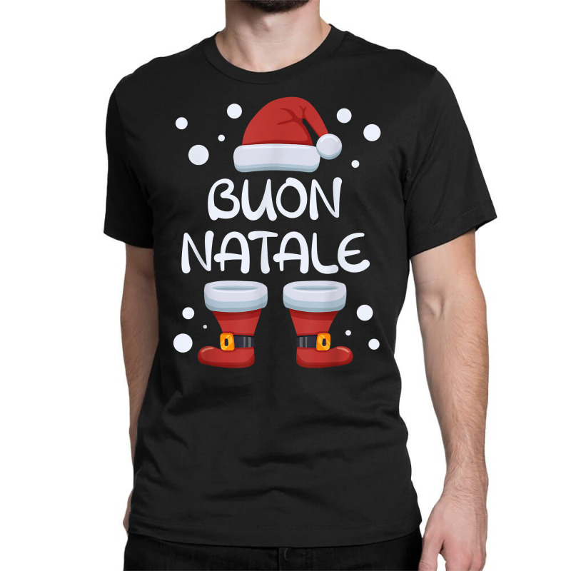 Buon Natale Italian Christmas Santa Merry Xmas Italy T Shirt Classic T-shirt by zheralalumo | Artistshot