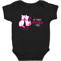 Valentine's Days Special Design Love Cat Baby Bodysuit | Artistshot